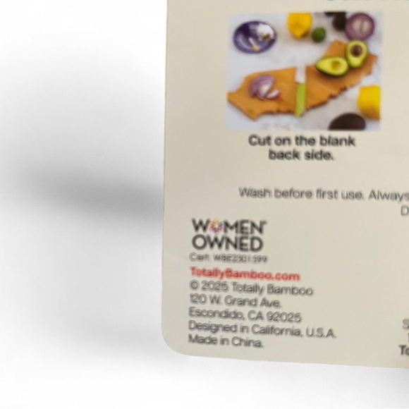 Bamboo Texas Cutting Board - Picture 3 of 3